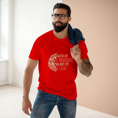 Faith of a Warrior Heart of a Lion T-shirt