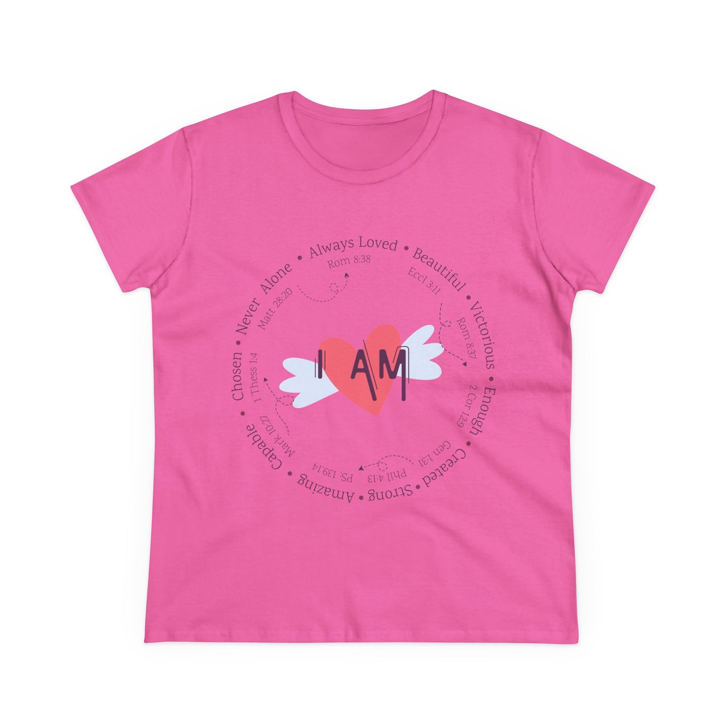 Heartfelt Affirmation "I am" T-shirt
