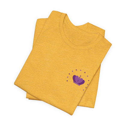 Small Crown of the Virgin Mary - DEIGEX logo T-shirt