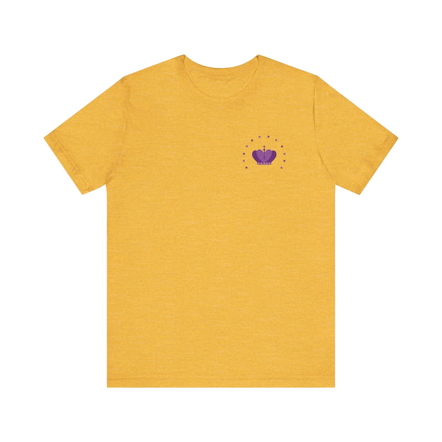 Small Crown of the Virgin Mary - DEIGEX logo T-shirt