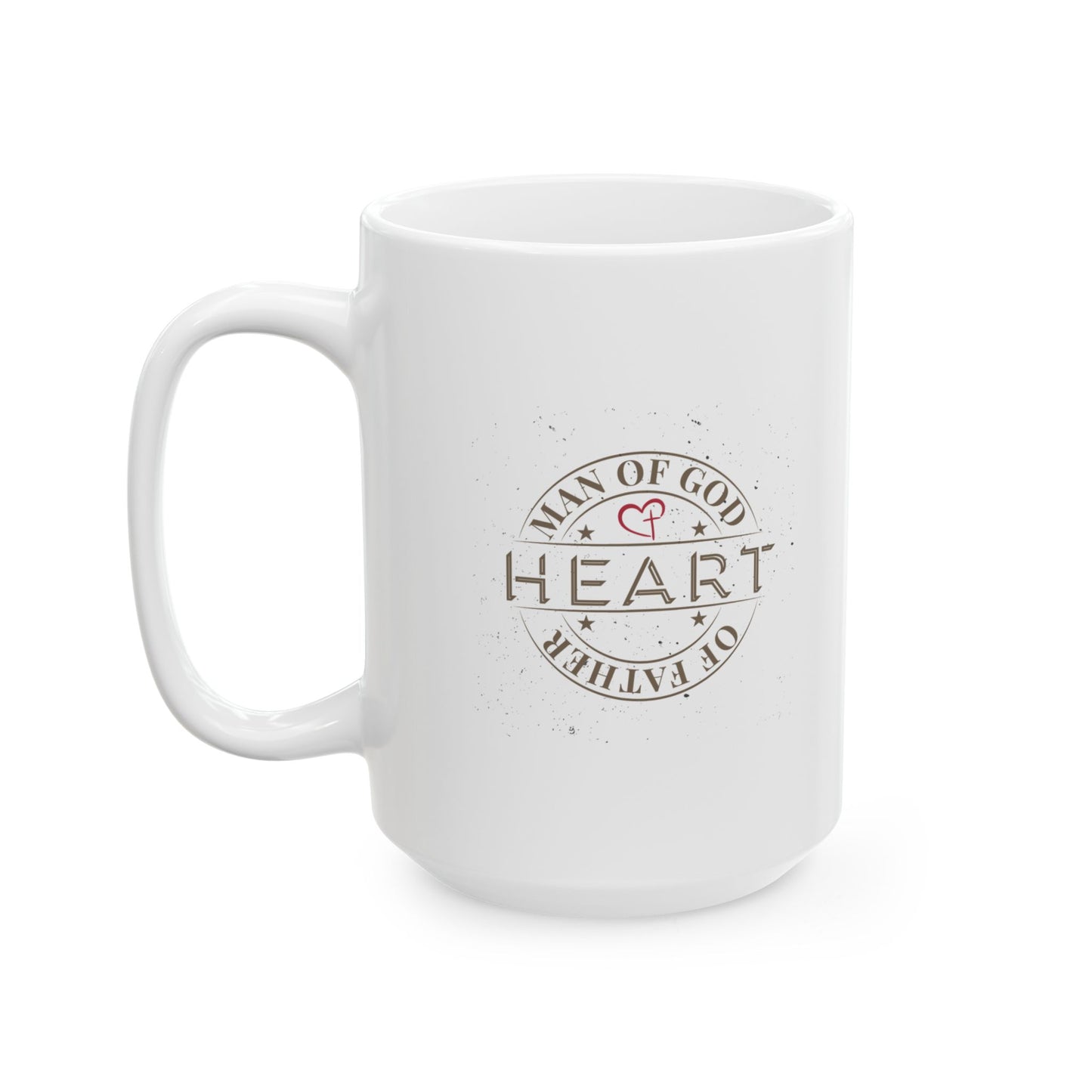 Man of God, Heart of Father Coffee Mug