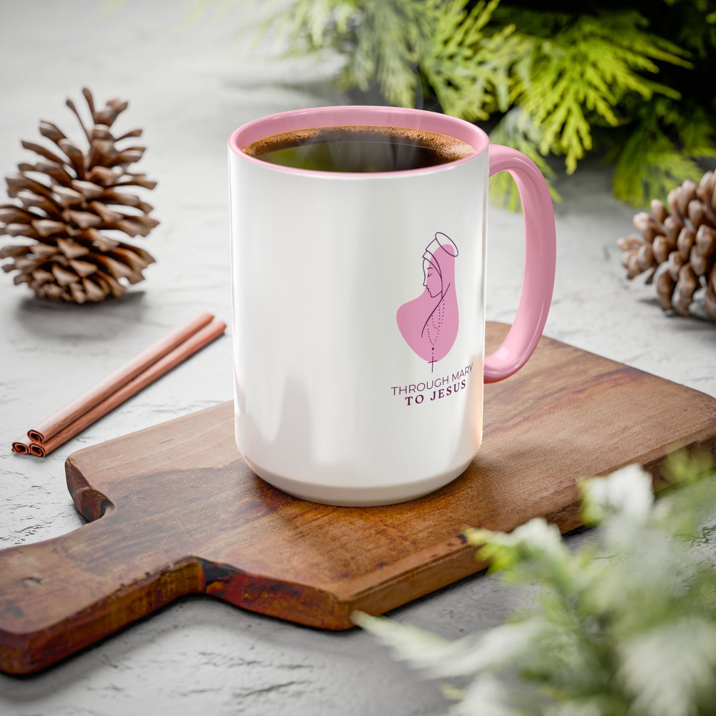 Through Mary To Jesus - Coffee Mug