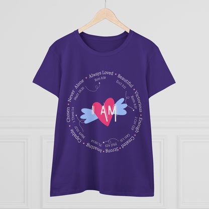 Heartfelt Affirmation "I am" T-shirt