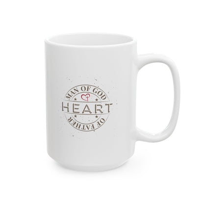 Man of God, Heart of Father Coffee Mug