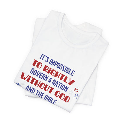 George Washington Quote Unisex T-Shirt