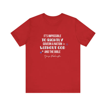 George Washington Quote Unisex T-Shirt