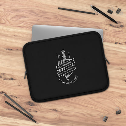 Be Watchful Laptop Sleeve