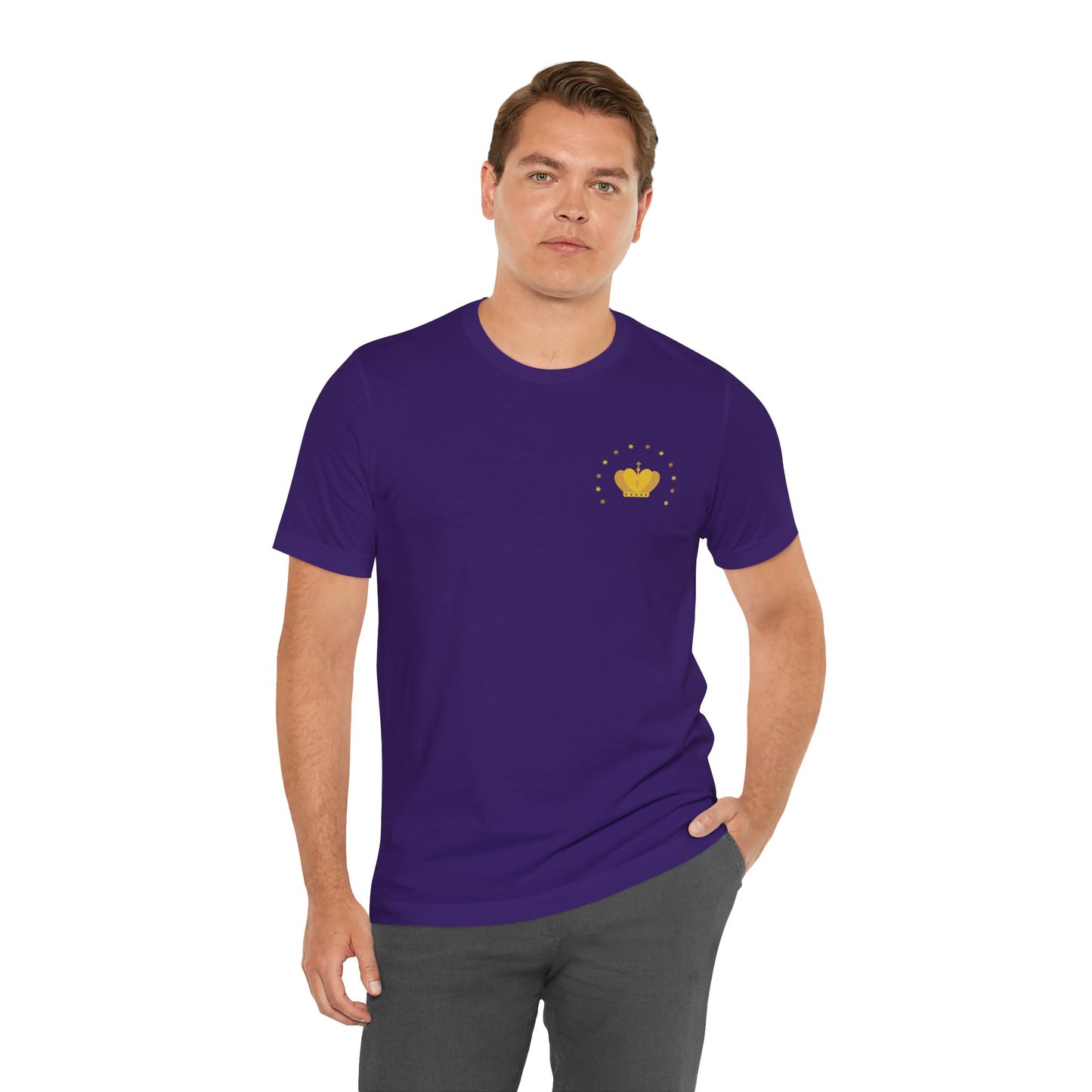 Small Crown of the Virgin Mary - DEIGEX logo T-shirt