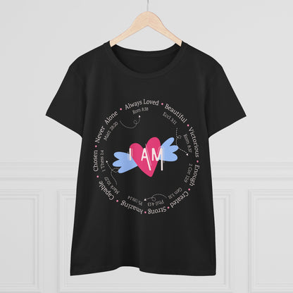 Heartfelt Affirmation "I am" T-shirt