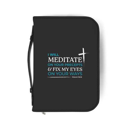 PSalm 119:15 - Bible Cover