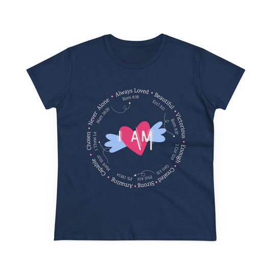 Heartfelt Affirmation "I am" T-shirt