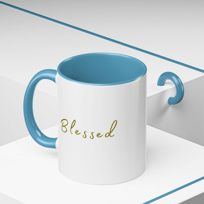 "Blessed" Coffee Mug For Him