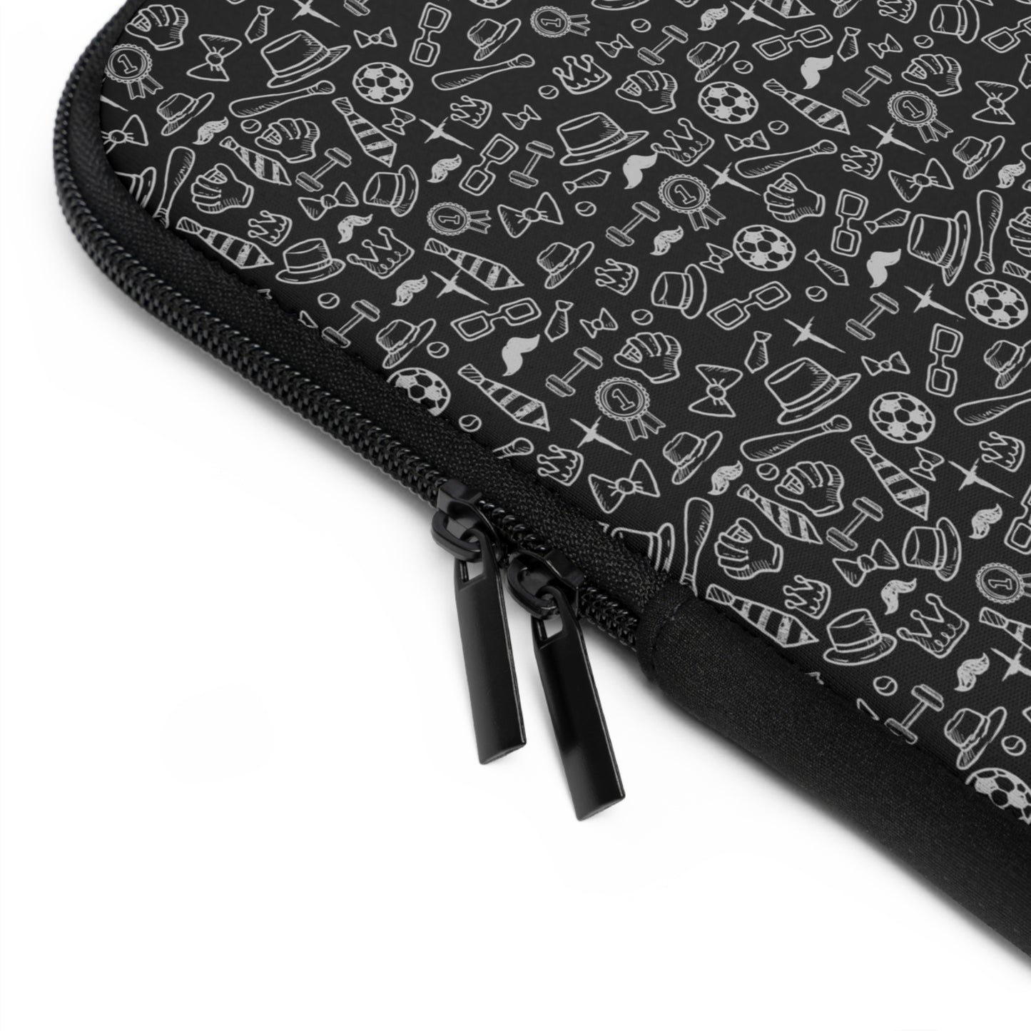 Man Collage Laptop Sleeve