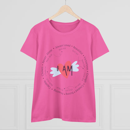 Heartfelt Affirmation "I am" T-shirt