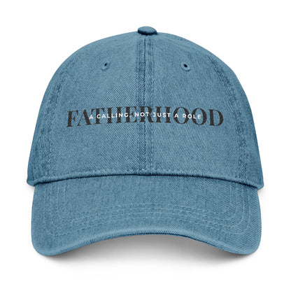 Fatherhood Denim Hat
