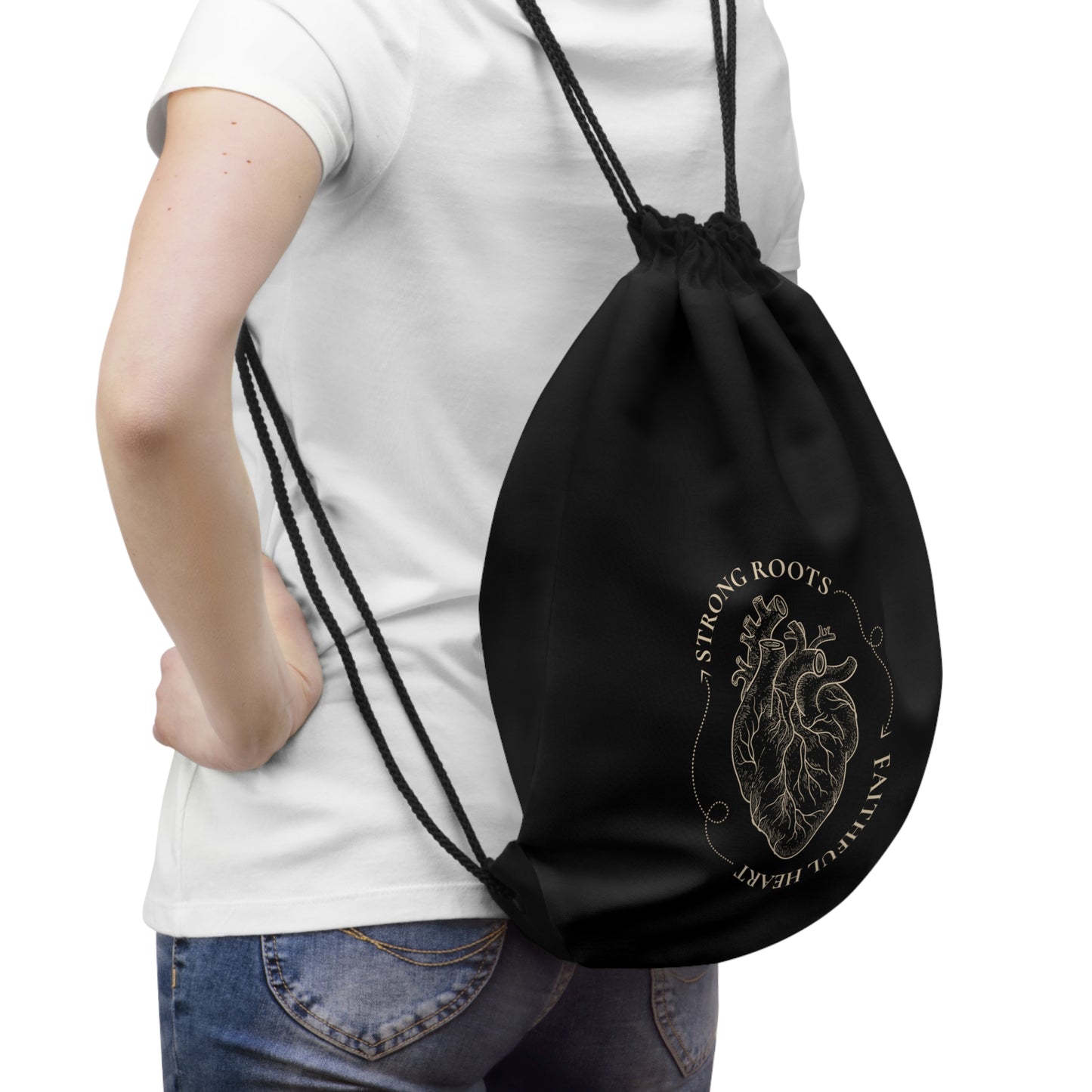 Strong Roots Faithful Heart stringbag