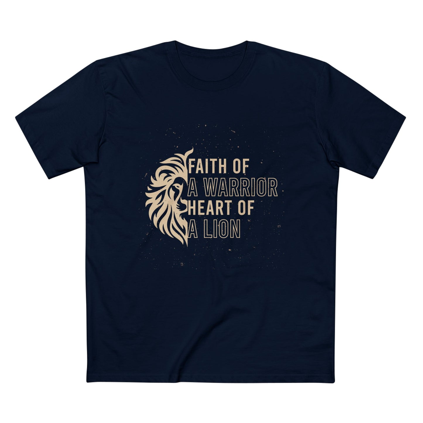 Faith of a Warrior Heart of a Lion T-shirt