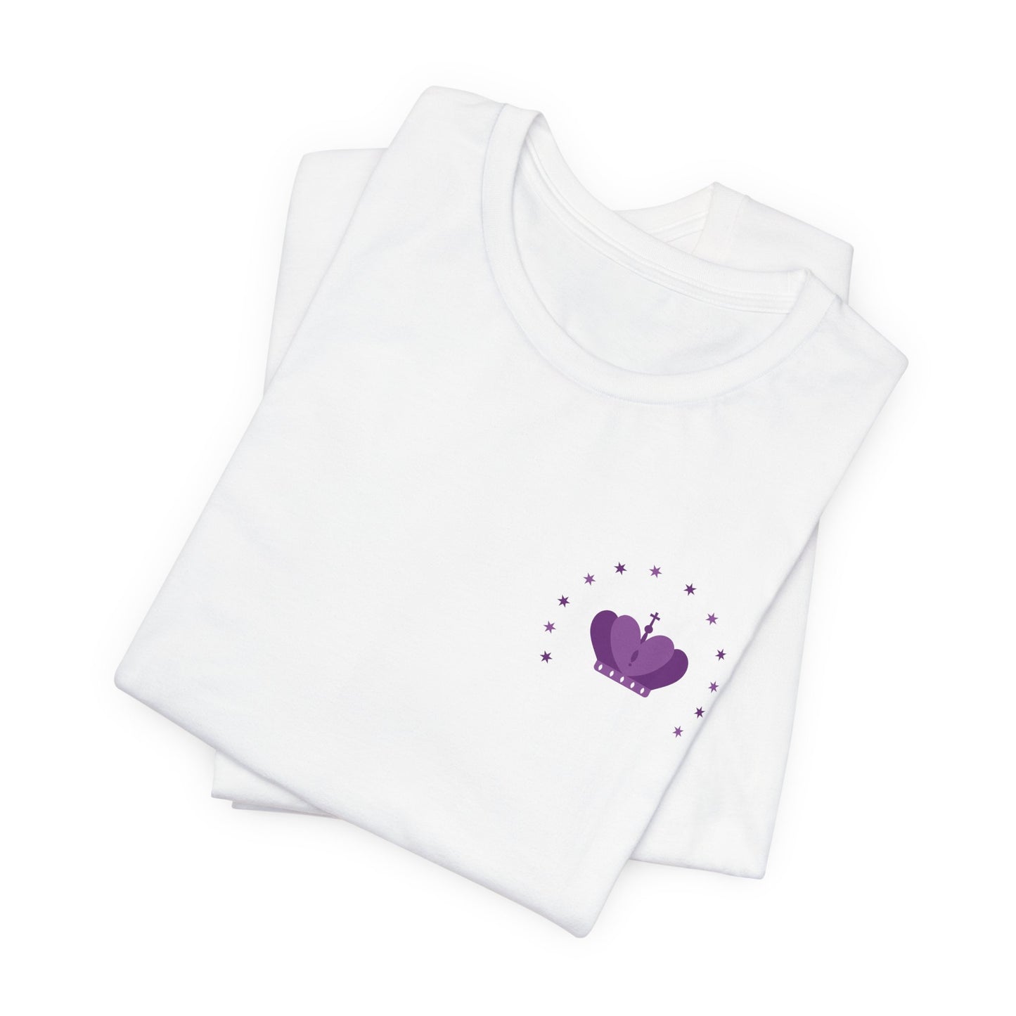 Small Crown of the Virgin Mary - DEIGEX logo T-shirt