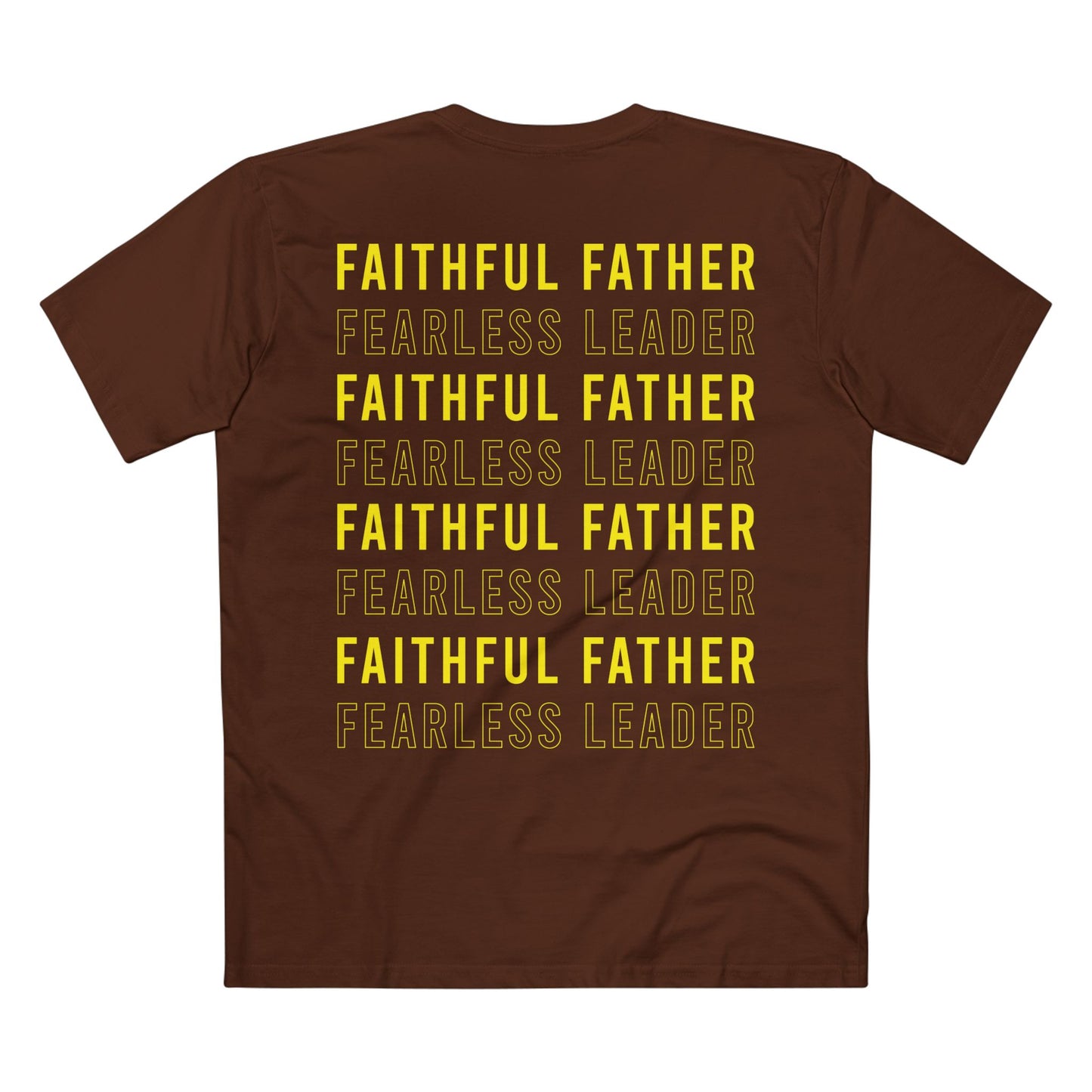 Faithful Father Fearless Leader T-shirt