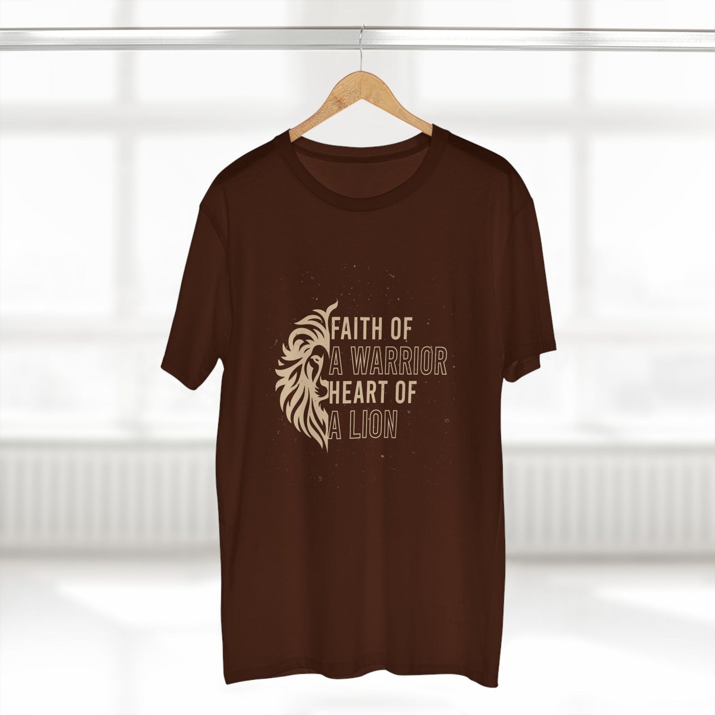 Faith of a Warrior Heart of a Lion T-shirt