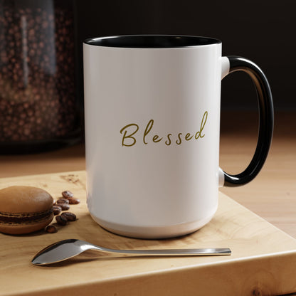 "Blessed" Coffee Mug For Him