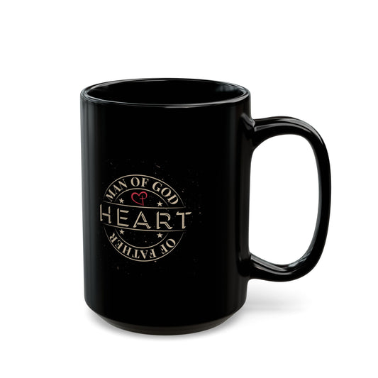 Man of God Heart of Father Coffee Mug