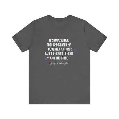 George Washington Quote Unisex T-Shirt