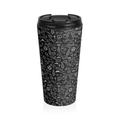 Father Collage Travel Mug
