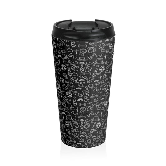 Father Collage Travel Mug