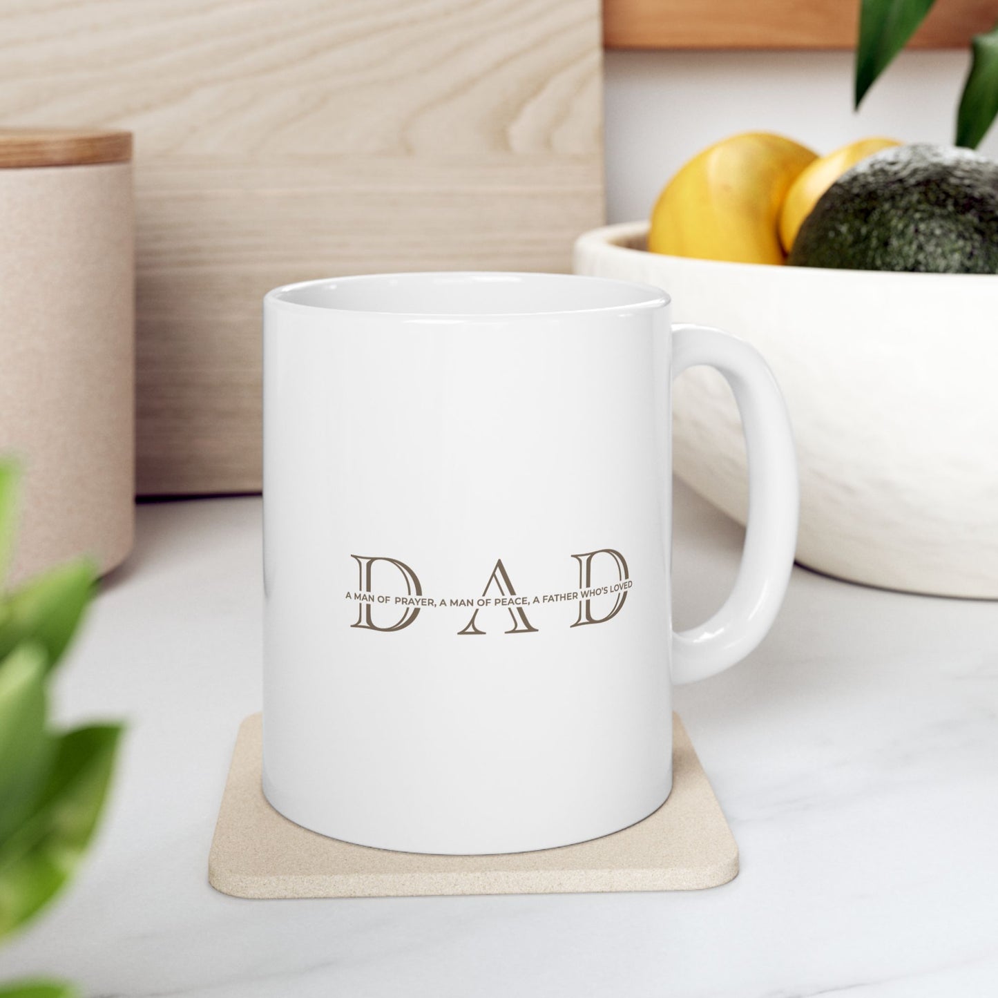 Dad, Man Of Prayer Coffee Mug