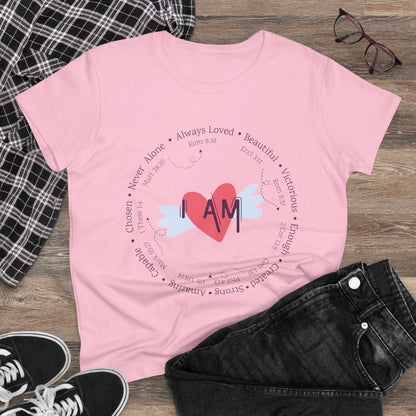Heartfelt Affirmation "I am" T-shirt
