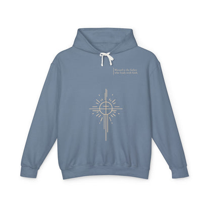 Blessed is the Father Who Leads With Faith Hoodie