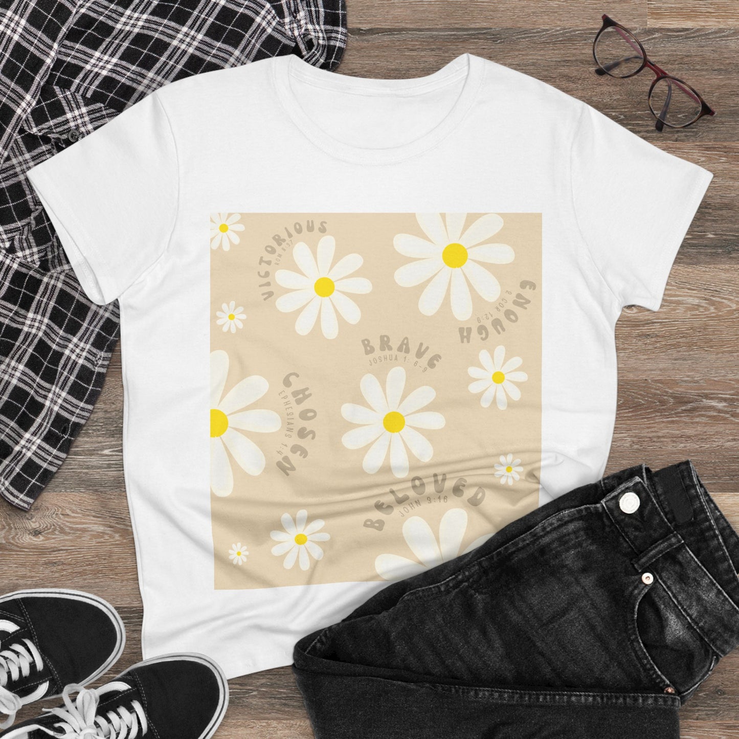 Daisy Floral Inspirational T-Shirt