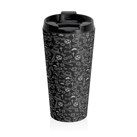 Father Collage Travel Mug
