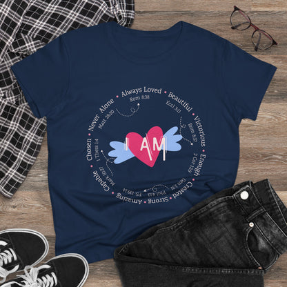 Heartfelt Affirmation "I am" T-shirt