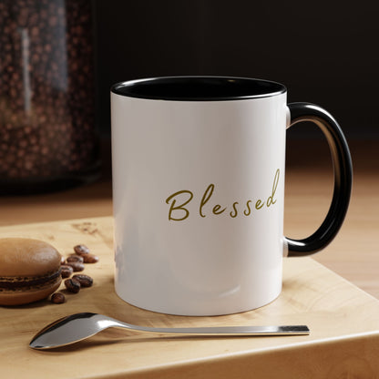 "Blessed" Coffee Mug For Him