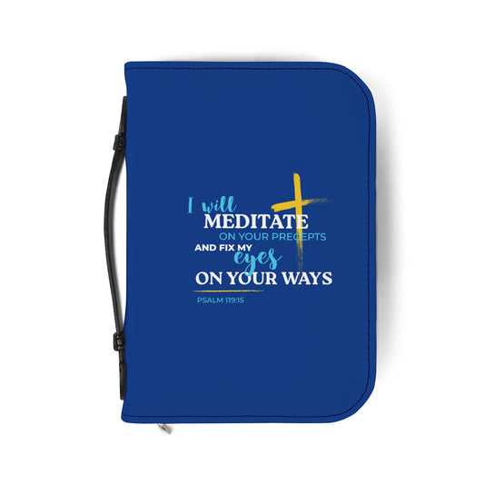 PSalm 119:15 - Bible Cover