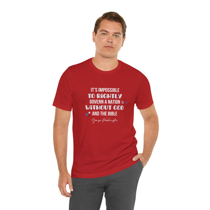 George Washington Quote Unisex T-Shirt