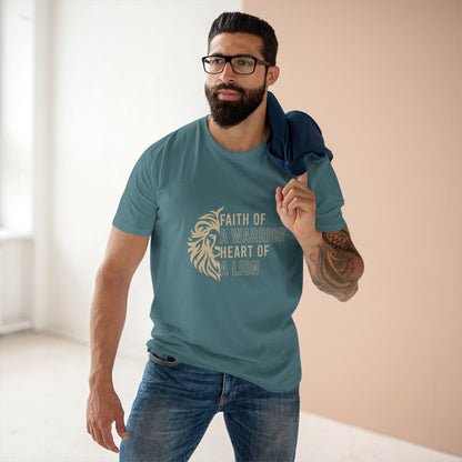 Faith of a Warrior Heart of a Lion T-shirt