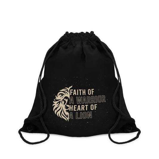 Faith of a Warrior, Heart of a Lion Stringbag