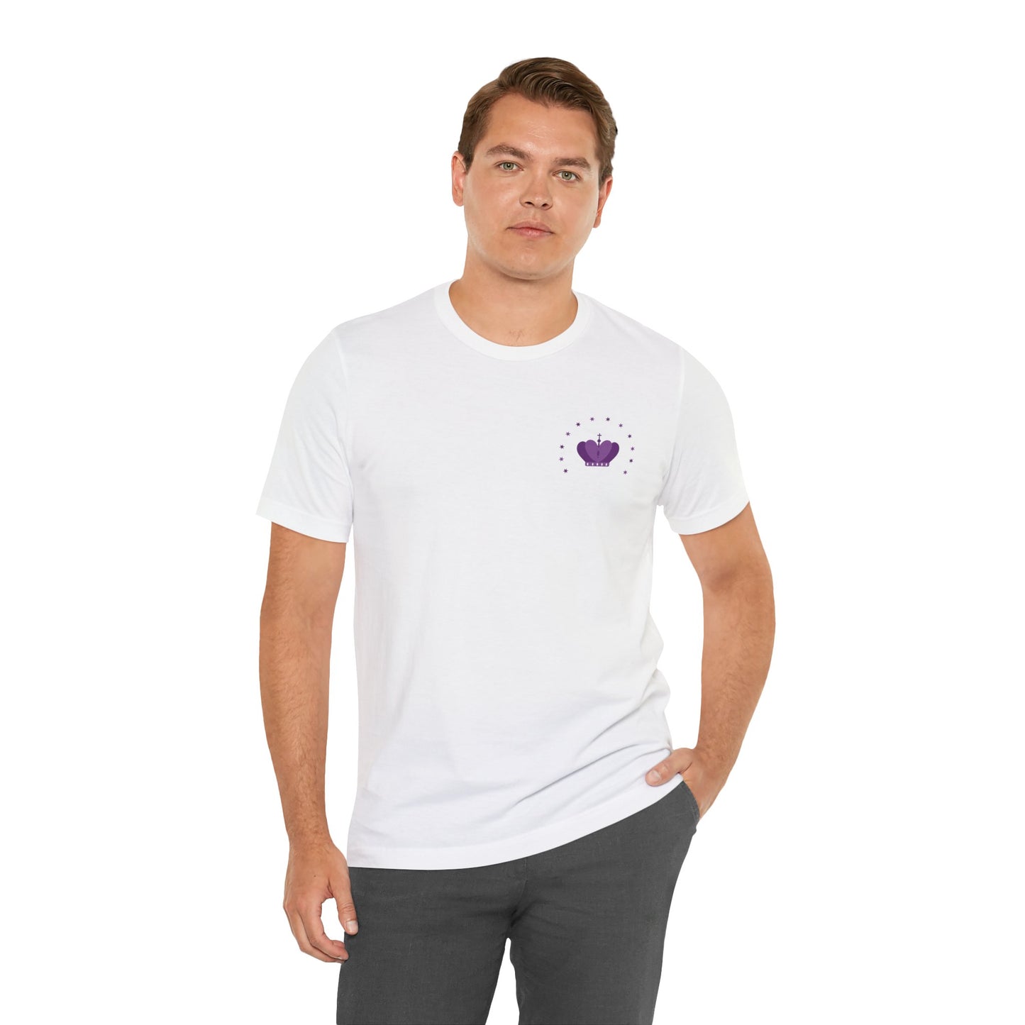 Small Crown of the Virgin Mary - DEIGEX logo T-shirt