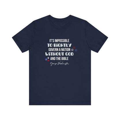 George Washington Quote Unisex T-Shirt