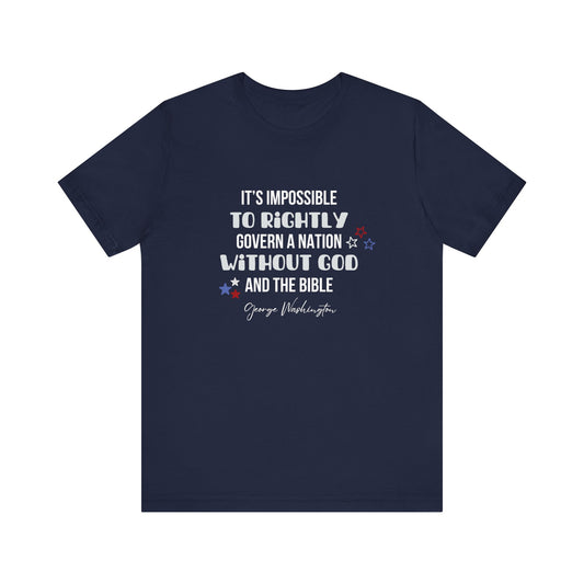 George Washington Quote Unisex T-Shirt