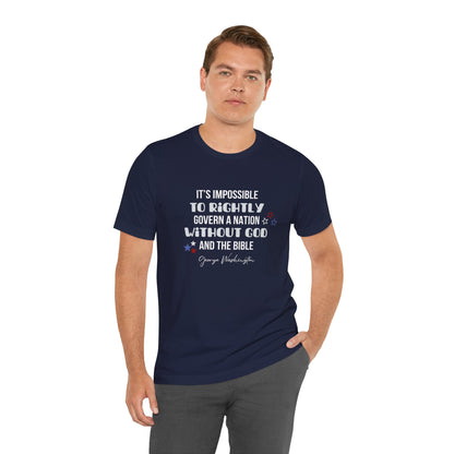 George Washington Quote Unisex T-Shirt