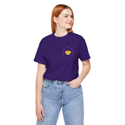 Small Crown of the Virgin Mary - DEIGEX logo T-shirt