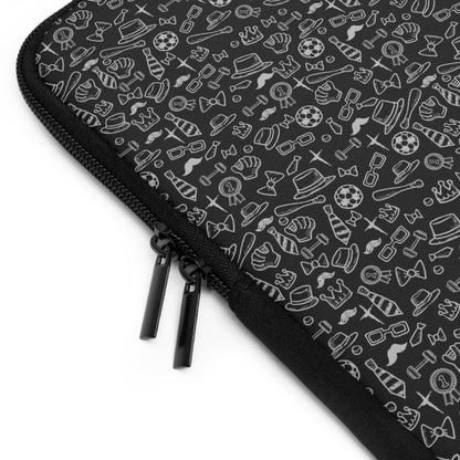 Man Collage Laptop Sleeve