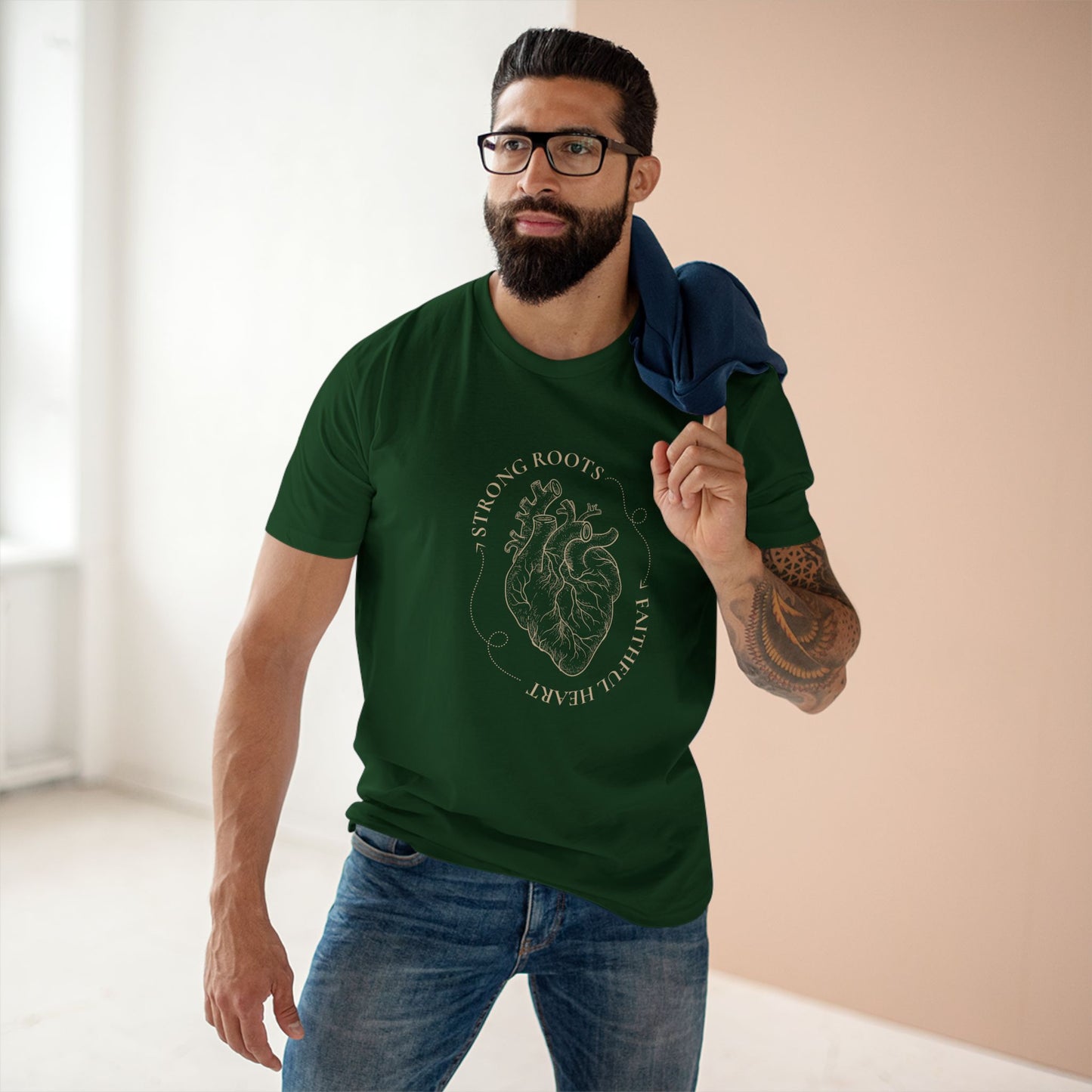 Strong Roots, Faithful Heart Unisex T-Shirt