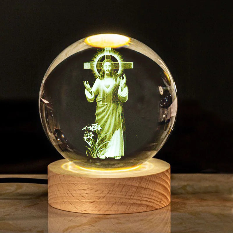 Luminous Crystal Office Display