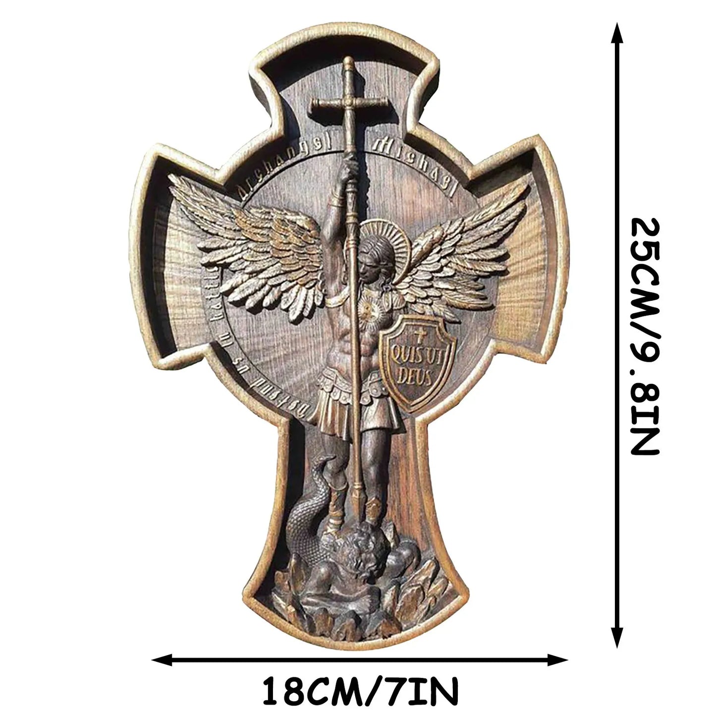 Statue Of Archangel Michael Resin Crafts