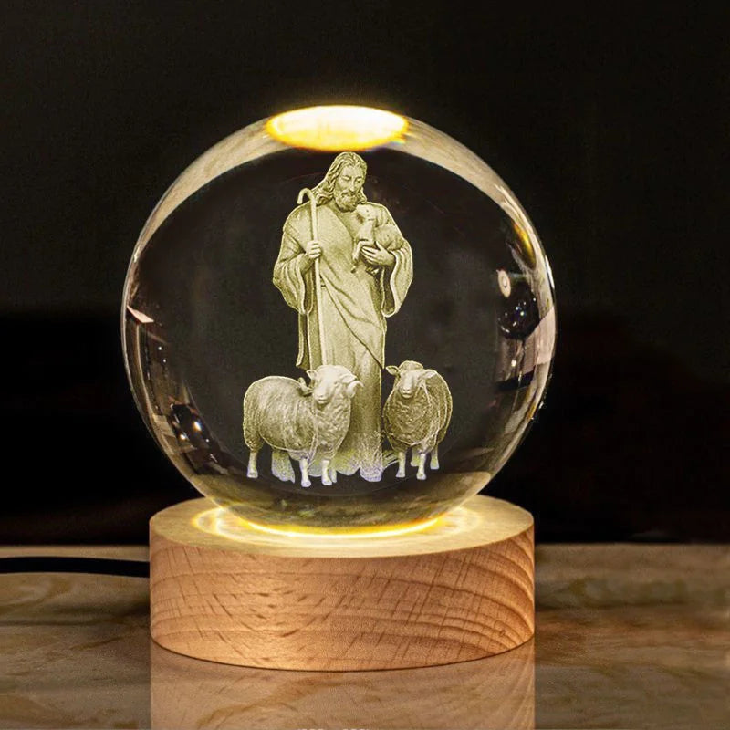 Luminous Crystal Office Display